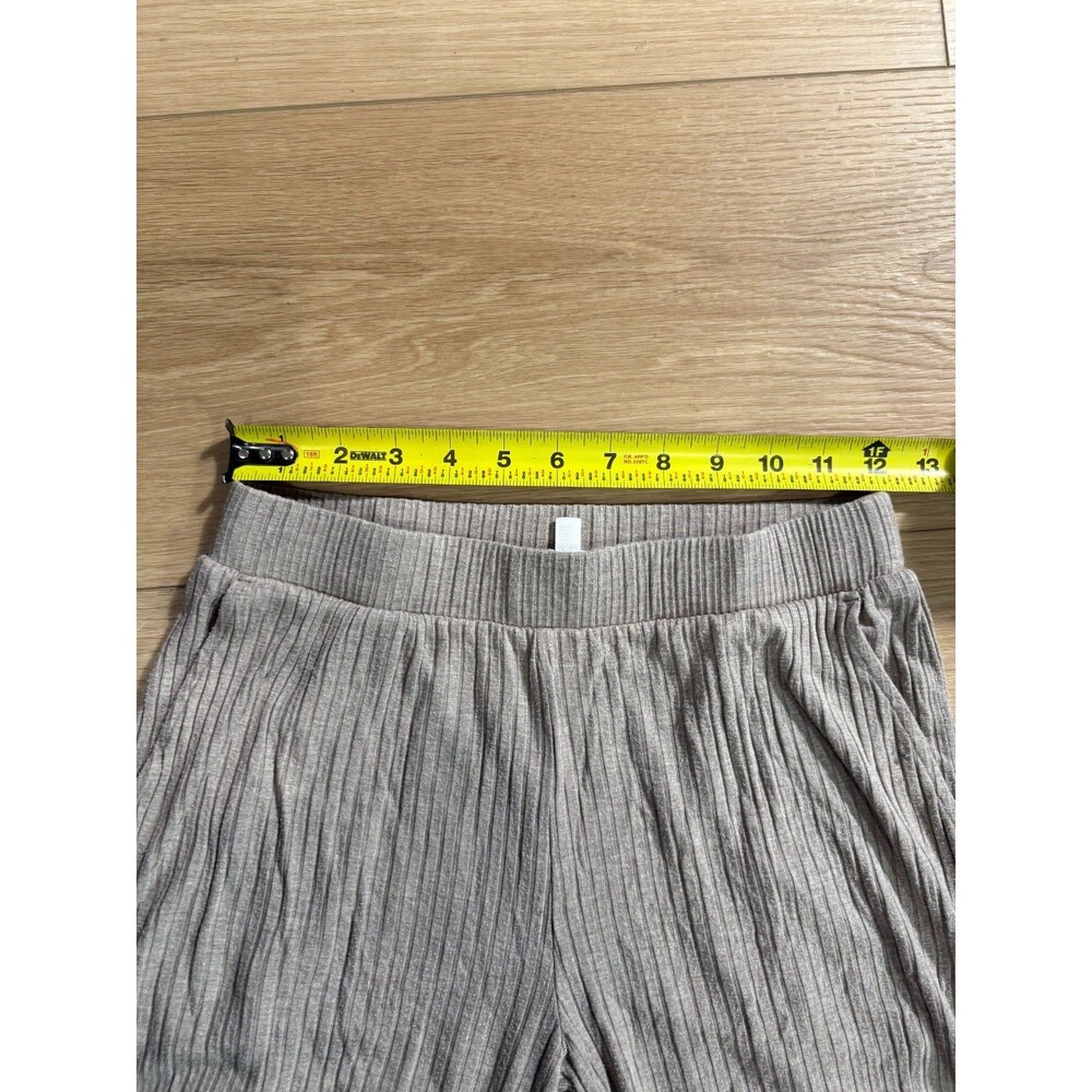 Haven Well Within Ribbed Knit Jogger Pants Loungewear Women's Size XS Gray - Picture 5 of 8